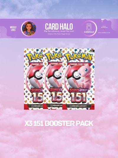X3 151 Booster Packs